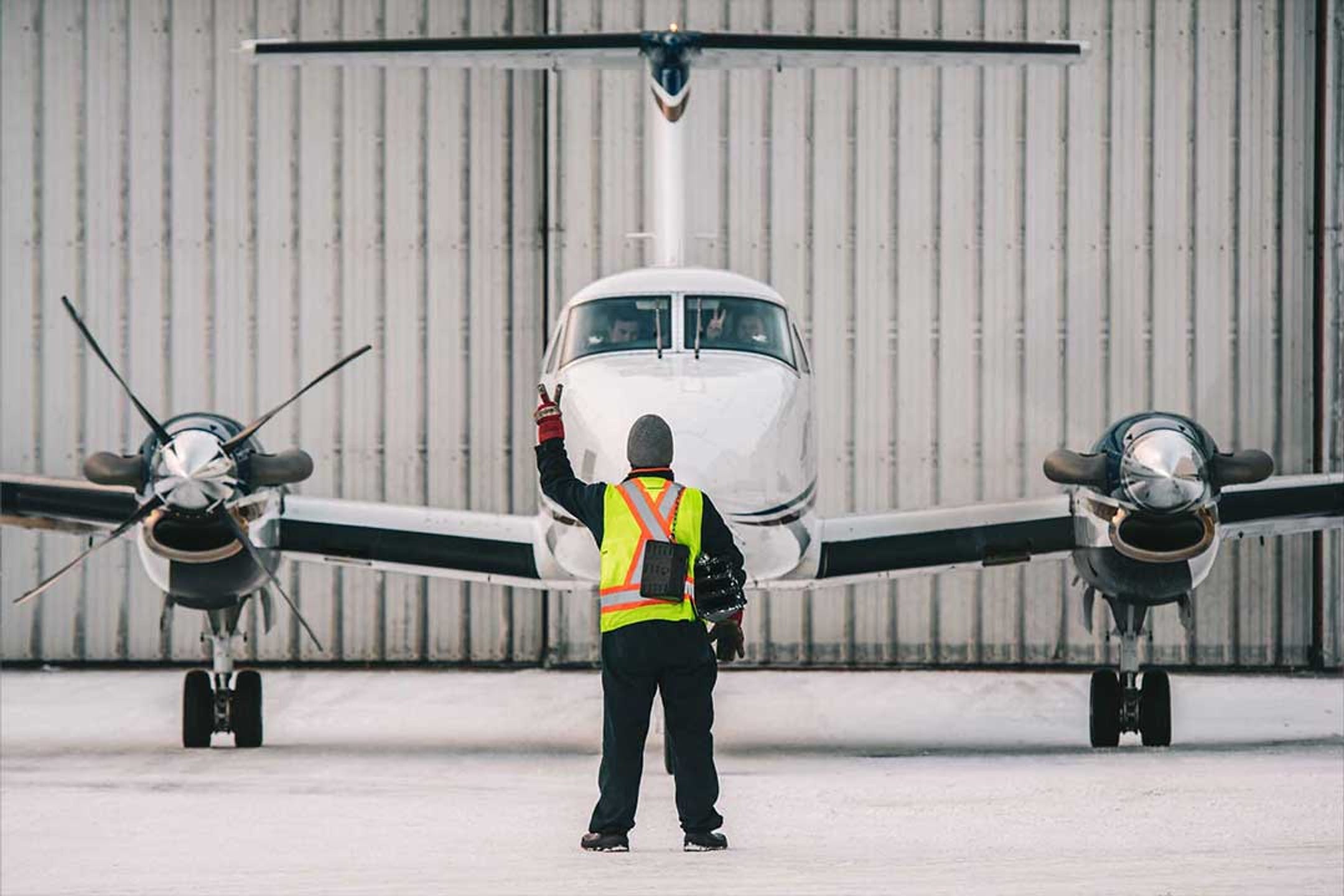 A premium FBO facility used by Clipper Aviation clients